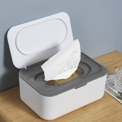 Portable Tissue Storage Box with Dustproof Lid