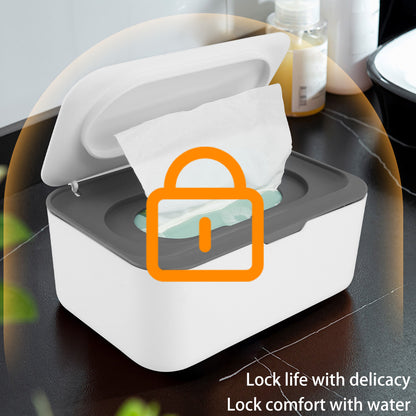 Portable Tissue Storage Box with Dustproof Lid