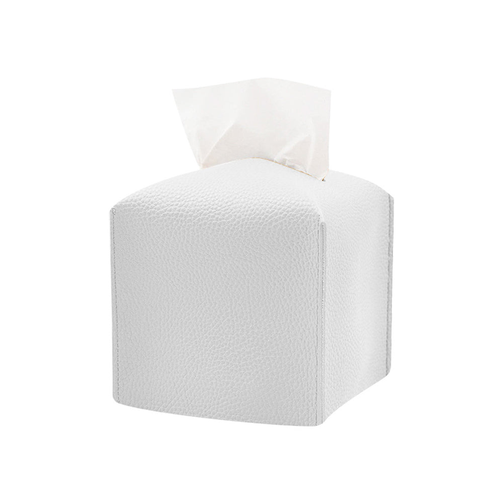 PU Material Modern Style Portable Tissue Container