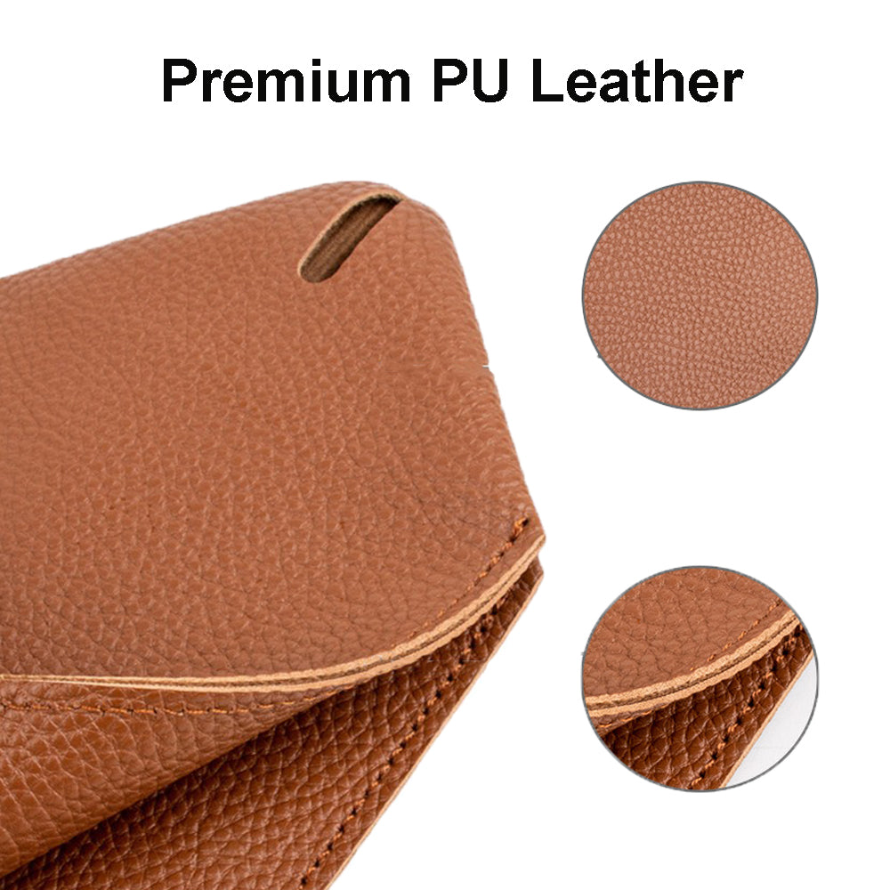 PU Material Modern Style Portable Tissue Container